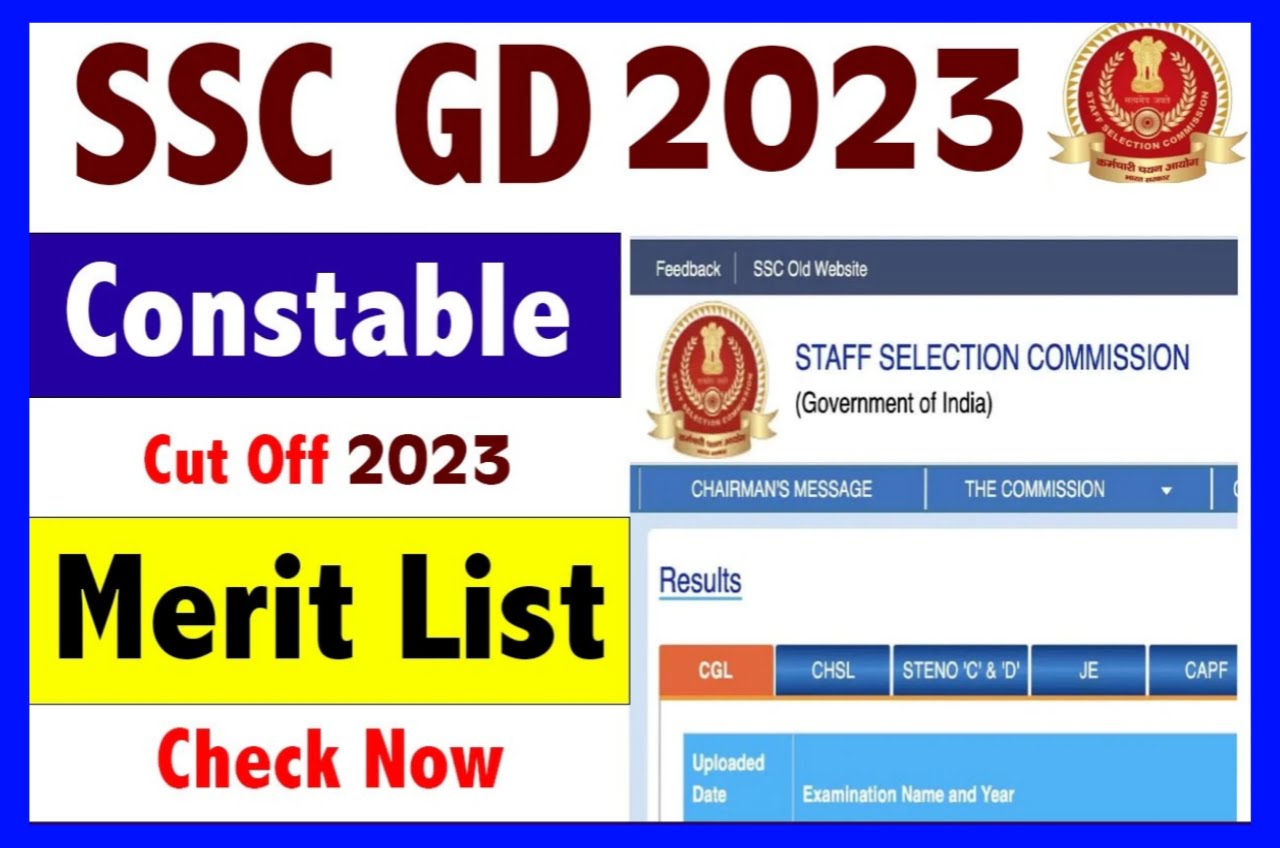 Ssc Gd Constable Cut Off Ssc Gd Cut Off