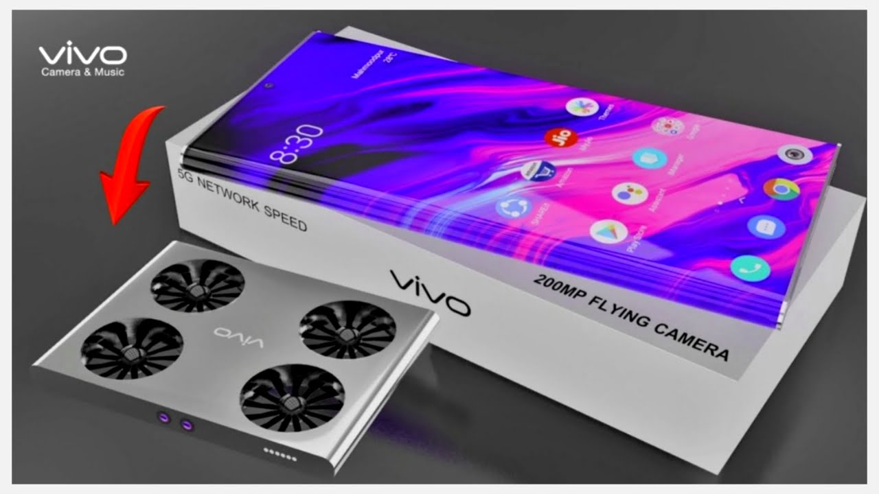 हवा में उड़ते उड़ते फोटो Click करेगा Vivo का धासू स्मार्टफोन 200MP कैमरा क्वालिटी के साथ मिलेगा दमदार बैटरी, जाने कीमत : Vivo Drone Flying Smartphone Best