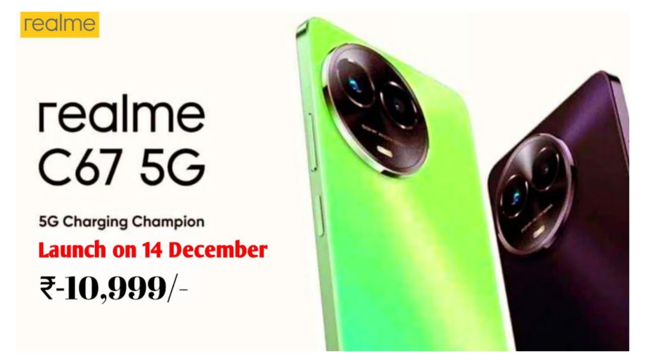 Realme C67 5G Launch Date In India : जल्द आ रहा है सस्ता 5G फोन, 108MP कैमरा के साथ Best फीचर्स